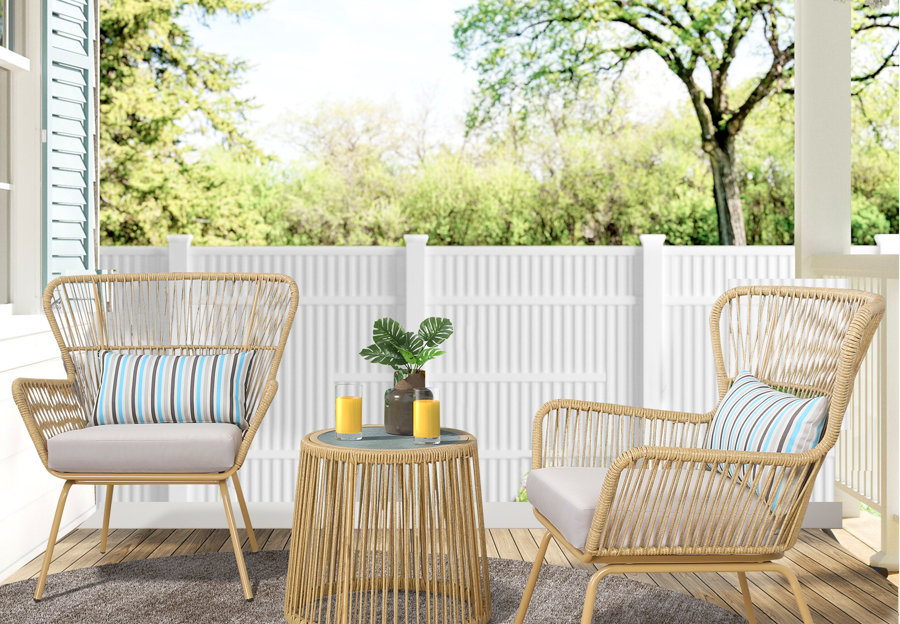 Wayfair conversation patio furniture new arrivals